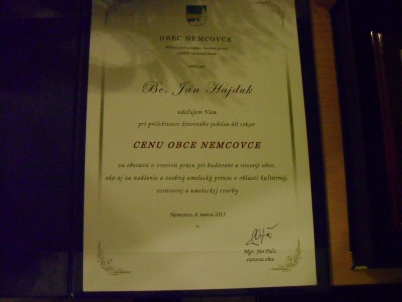Cena obce Hajduk   3.JPG